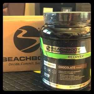Beachbody Recover Chocolate flavor, sealed tub
